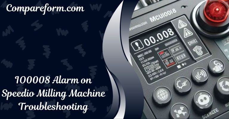 IO0008 Alarm on Speedio Milling Machine Troubleshooting